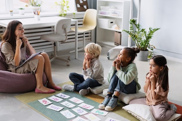 Engaging Learning Session with Children